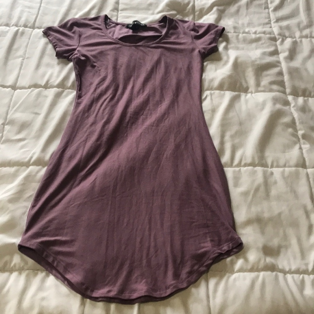 Lilac bodycon dress